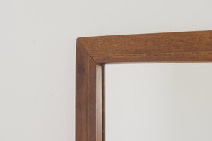 MCM Walnut Mirror