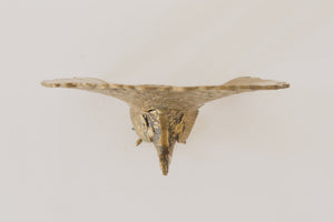 Vintage Brass Peacock
