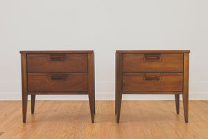MCM Walnut Nightstands