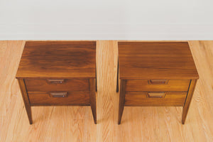 MCM Walnut Nightstands