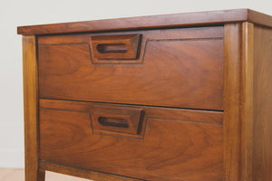 MCM Walnut Nightstands