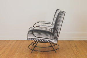 MCM Blanket Rocking Chair