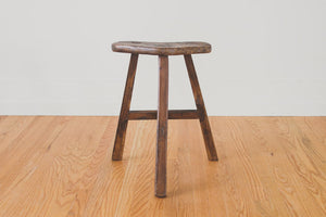 Rustic Japanese Wood Stool