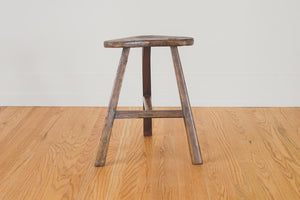 Rustic Japanese Wood Stool