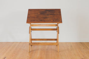 Vintage Industrial Drafting Table