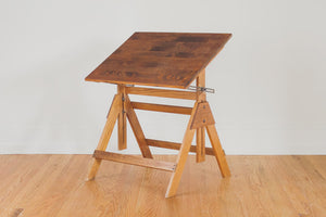 Vintage Industrial Drafting Table