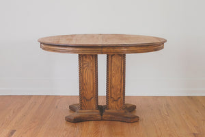 Vintage Oak Dining Table