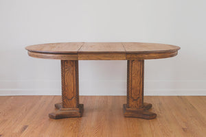 Vintage Oak Dining Table