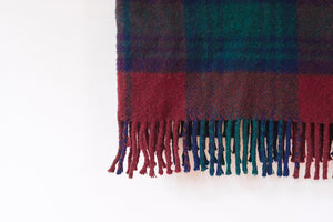 Scottish Tartan Wool Blanket