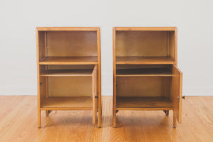 MCM Oak Nightstands