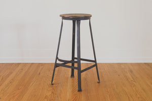 Industrial Shop Stool