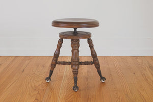 Clawfoot Piano Stool
