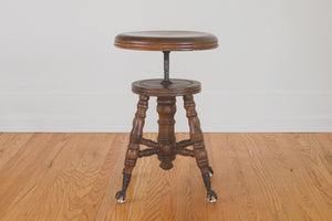 Clawfoot Piano Stool