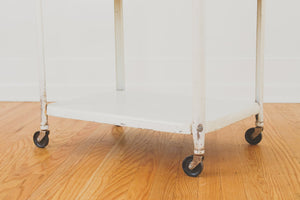 Vintage Steel Bar Cart