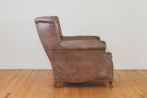 HS Collection Leather Club Chair