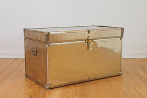 Brass Trunk Coffee Table