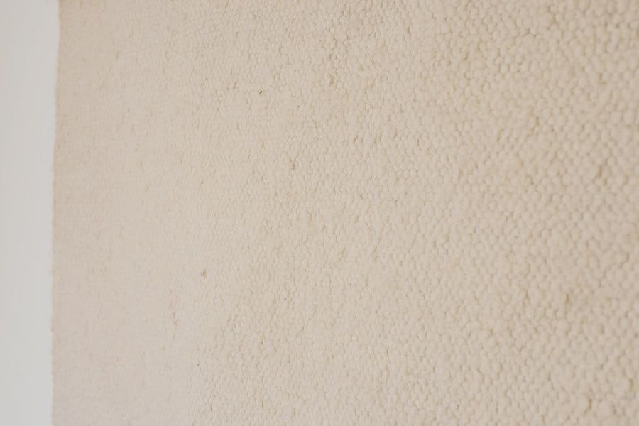 Cream Wool Area Rug
