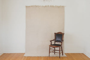 Cream Wool Area Rug