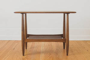 MCM Walnut Side Table