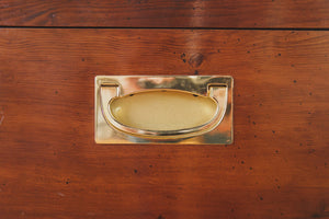 Campaign Trunk Side Table