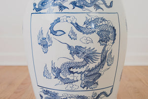 Dragon Ceramic Stool