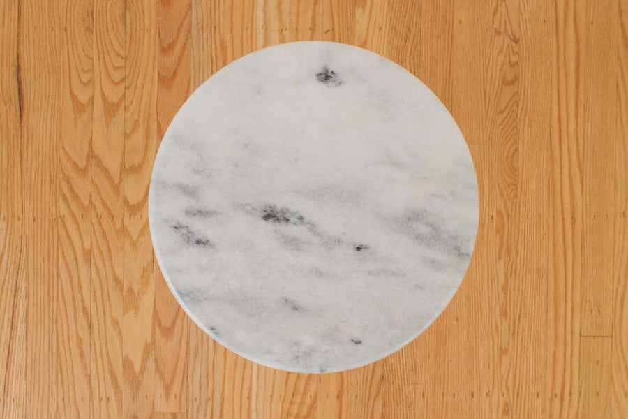 Marble & Brass Side Table