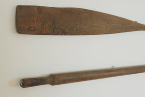 Vintage Nautical Cedar Oars