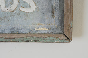 Vintage Camp Grounds Sign