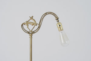 Gold Deco Floor Lamp