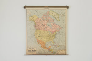 1939 North America Map
