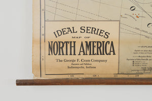 1939 North America Map