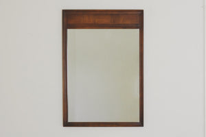 MCM Walnut Mirror