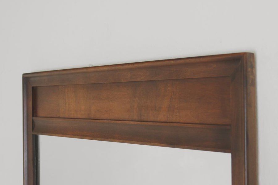 MCM Walnut Mirror