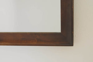 MCM Walnut Mirror