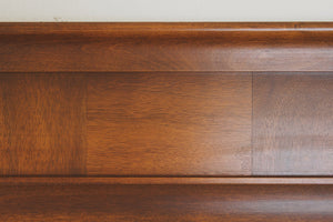 MCM Walnut Mirror