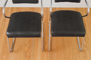 Chrome Deco Z Chairs