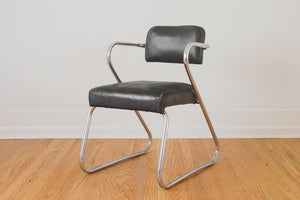 Chrome Deco Z Chairs