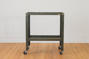 Steel Industrial Bar Cart