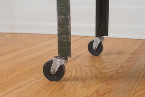 Steel Industrial Bar Cart