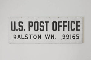 Large Industrial USPS Sign