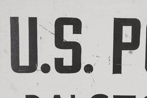 Large Industrial USPS Sign
