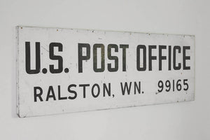 Large Industrial USPS Sign
