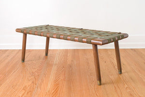 Woven Military Bench