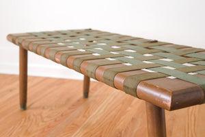 Woven Military Bench