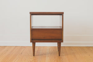 MCM Walnut Side Table