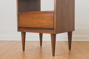 MCM Walnut Side Table