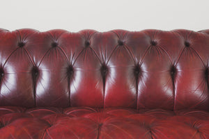 English Leather Chesterfield