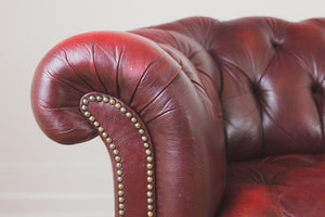 English Leather Chesterfield