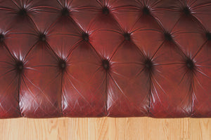 English Leather Chesterfield