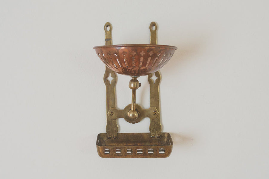 Brass & Copper Soap Tray